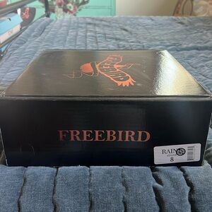 Freebird Rain boots in color stone